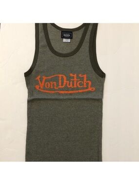 NWT Von Dutch ribbed tank y2k